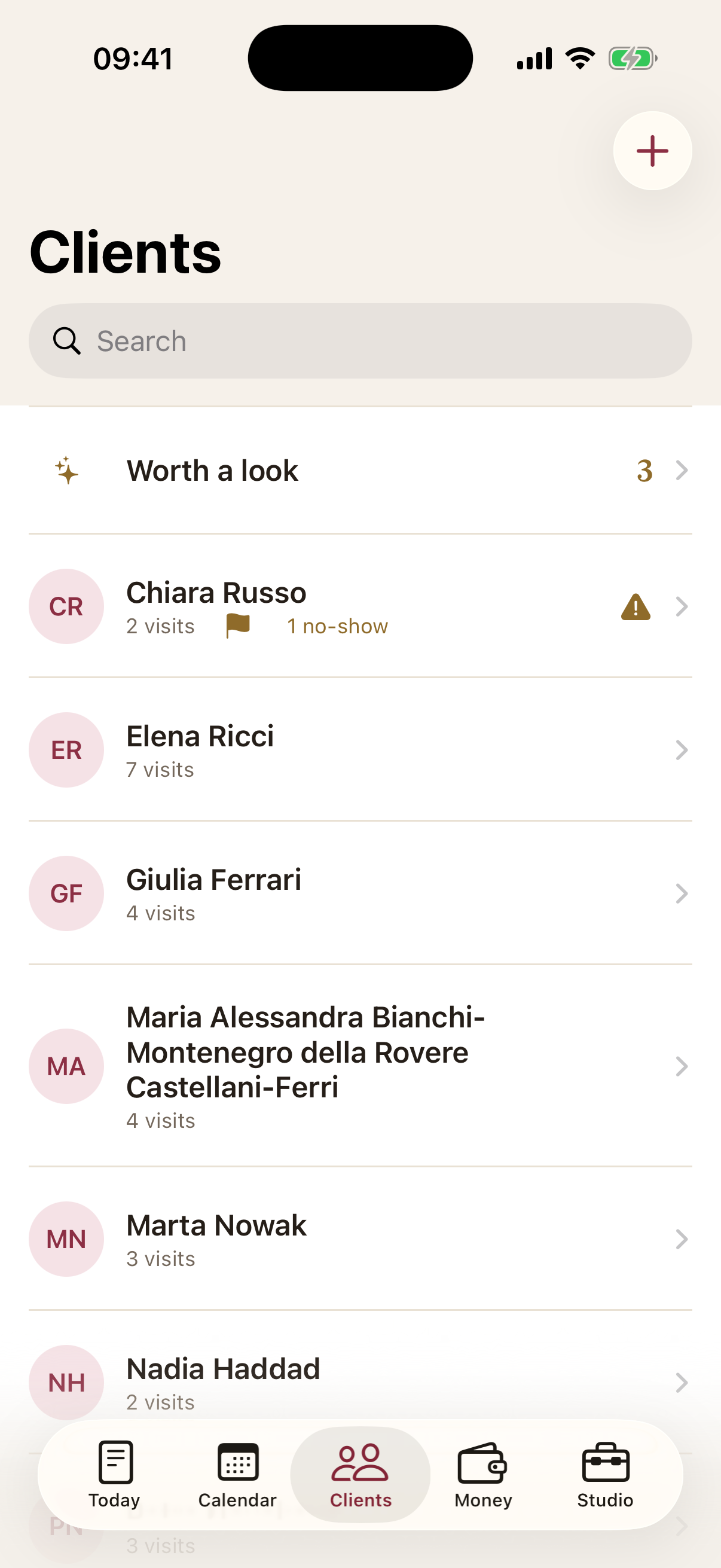 Velvie — the client book